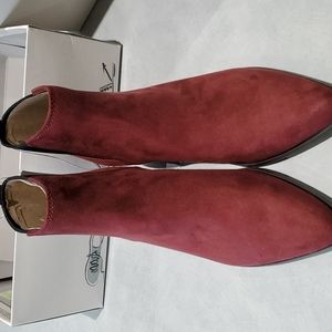 Women's Gwen Low Shaft Heeled Boots - A New Day